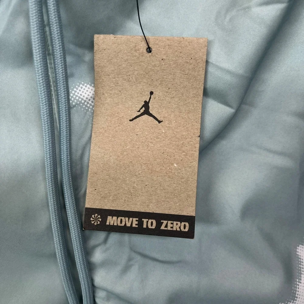 Air Jordan Essentials Statement Poolside Shorts Men's Ocean Cube White - XL NWT